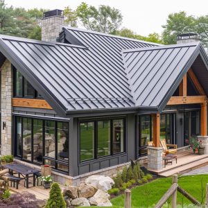 What Color Metal Roof Goes With Gray Siding